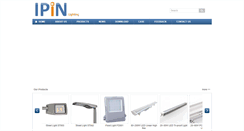 Desktop Screenshot of ipinlighting.com